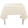 thumbnail image 1 of Now Designs Gala Gold Dot Tablecloth 60" x 90" 1744 042, 1 of 1