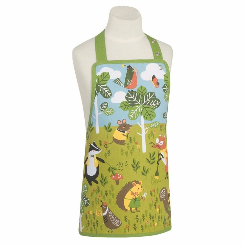 Now Designs Kid's Laminated Apron, Critter Capers