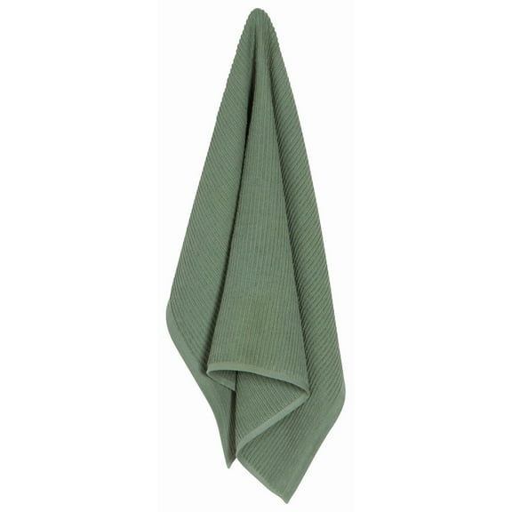 Now Designs Ripple Dishtowel | Elm Green