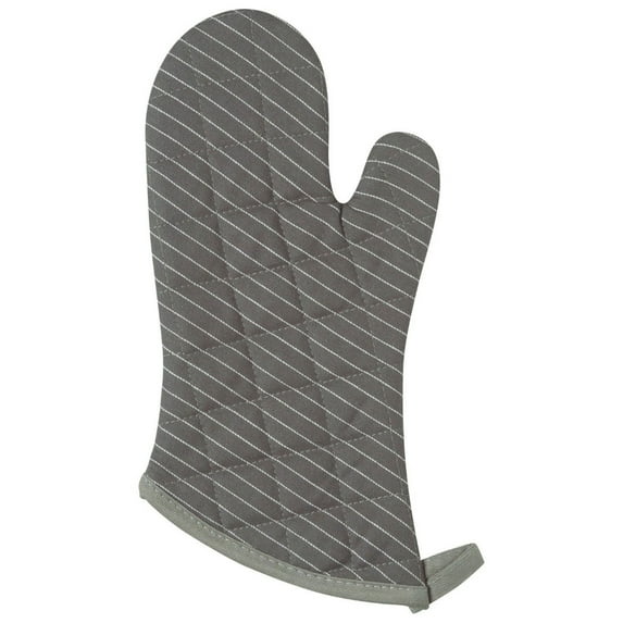 Now Designs Superior Oven Mitt - Granite Pinstripe