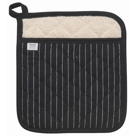 Now Designs Superior Potholder | Pinstripe Black