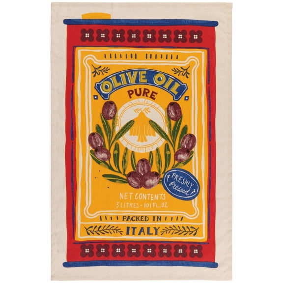 Now Designs by Danica Dishtowel | Olive Oil