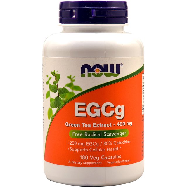 Now Egcg Green Tea Extract 400 Mg 180 Veg Capsules