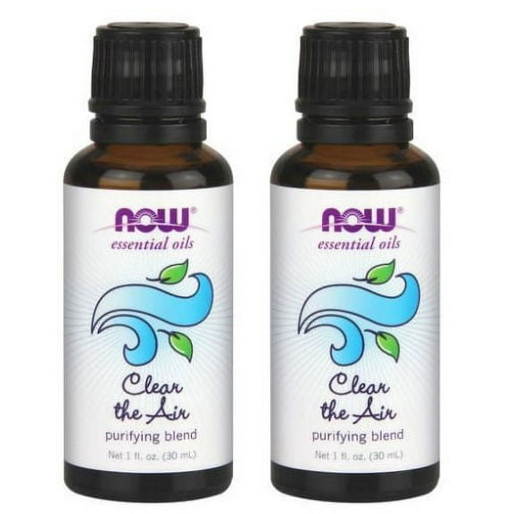 Now Foods - 1 fl oz Clear The Air Oil Blend (Pack of 2)