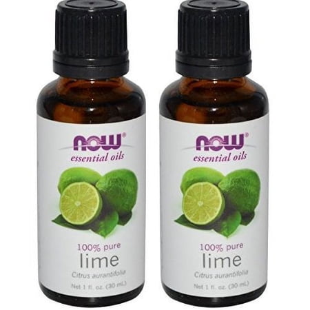 Now Foods - 1 fl oz Lime Oil (Pack of 2)