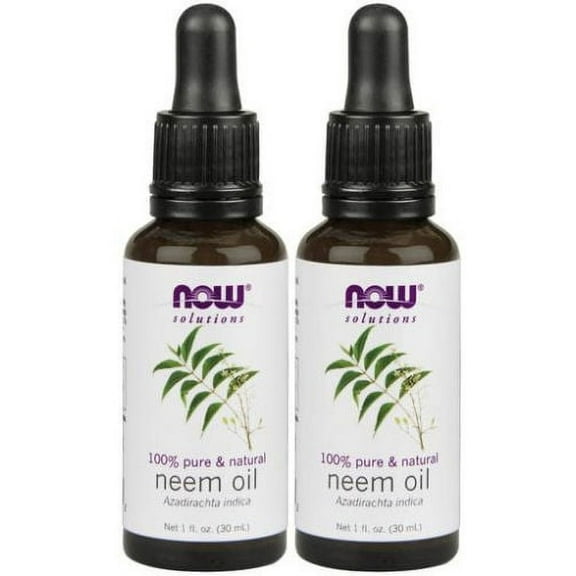 Now Foods - 1 fl oz Neem Oil (Pack of 2)