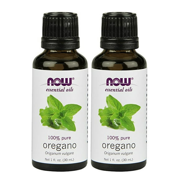Now Foods - 1 fl oz Oregano (100% Pure) Oil (Pack of 2)