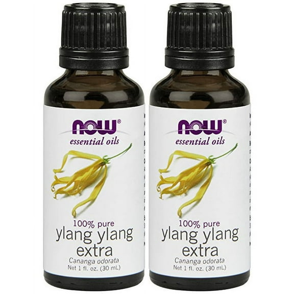 Now Foods - 1 fl oz Ylang Ylang Extra Oil (Pack of 2)