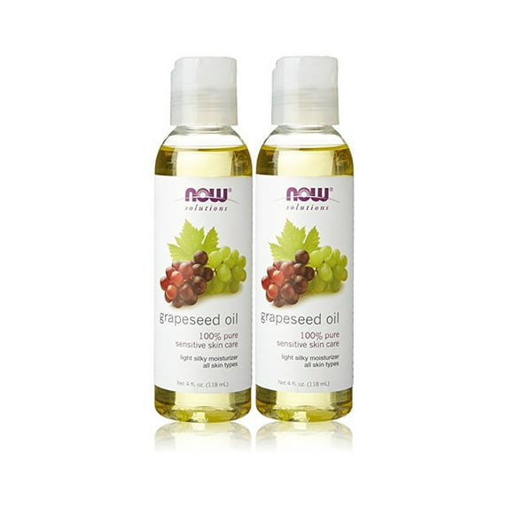 Now Foods - 4 fl oz Grapeseed Oil (Pack of 2)