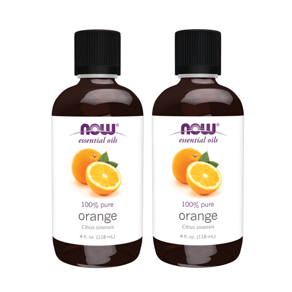 Now Foods - 4 fl oz Orange Sweet Oil (Pack of 2)