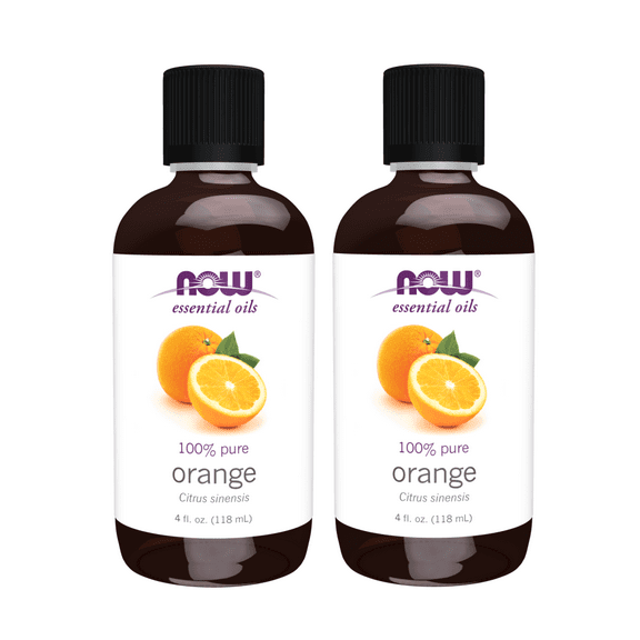 Now Foods - 4 fl oz Orange Sweet Oil (Pack of 2)