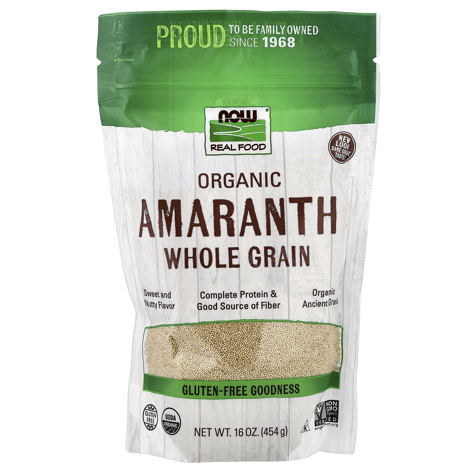 Now Foods Organic Amaranth Grain 16 Ounce