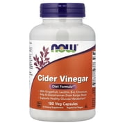 Now Foods Apple Cider Vinegar Capsules, 500 Mg, 180 Ct
