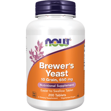 Now Foods Brewer's Yeast, 200 Tablets