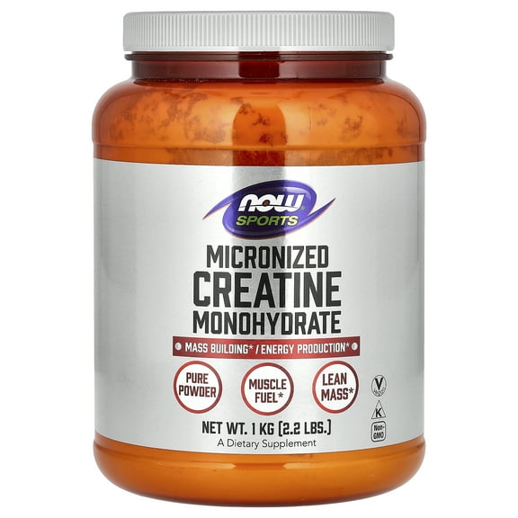NOW Foods Sports, Micronized Creatine Monohydrate, 2.2 lbs (1 kg)