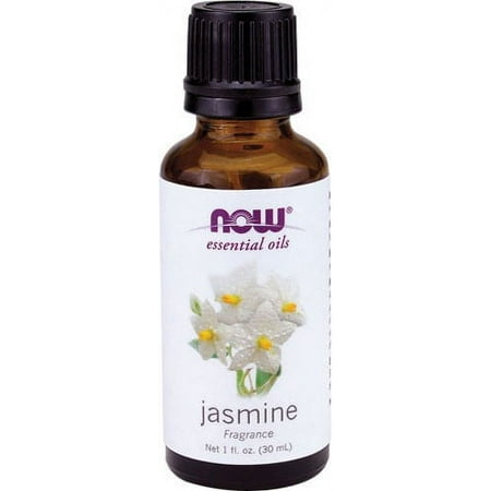 Now Foods Essential Oils, Jasmine Oil, 1 fl oz (30 ml)-2 Pack