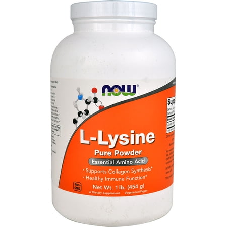 Now Foods L-Lysine Pure Powder -- 1 Lb