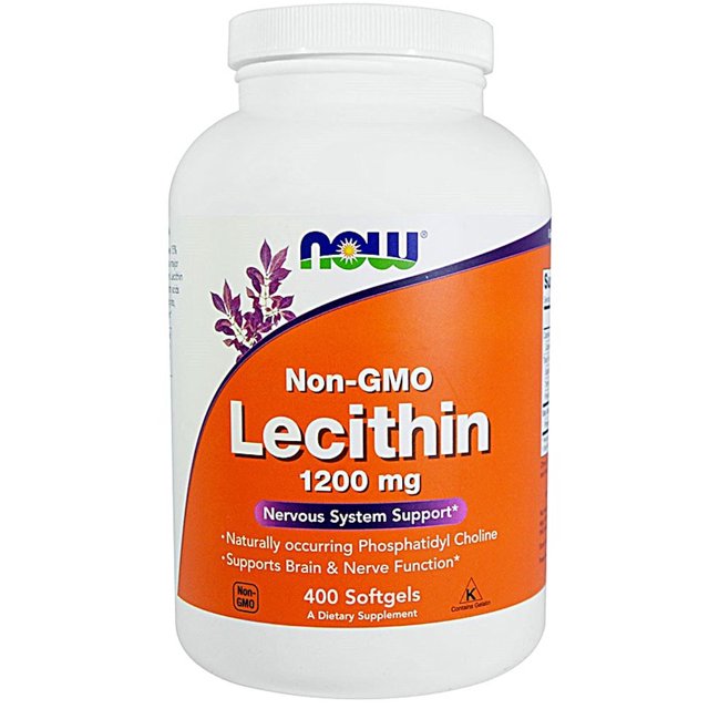 Now Foods Lecithin 1200 Mg 400 Softgels