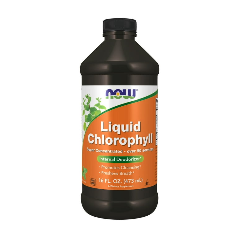 NOW Supplements, Liquid Chlorophyll, Super Concentrated, Internal 