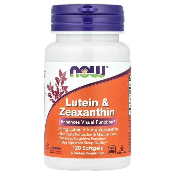 NOW Foods Lutein & Zeaxanthin , 120 Softgels