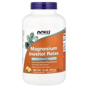 Now Foods Magnesium Inositol Relax 16 oz Powder