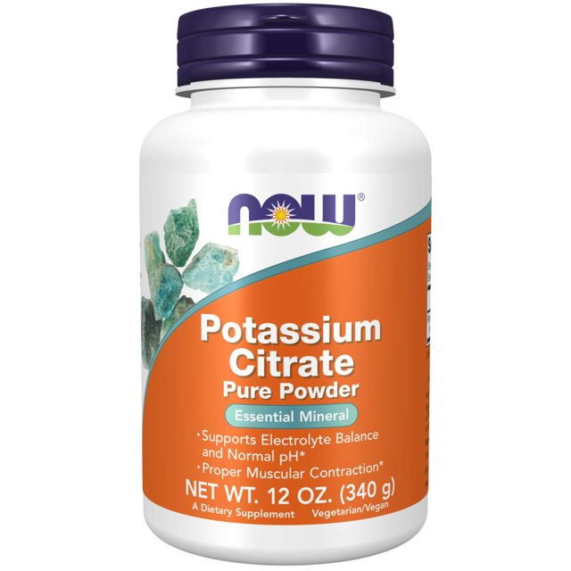 Now Foods Potassium Citrate Powder 12 Ounce, 12.0 Ounce