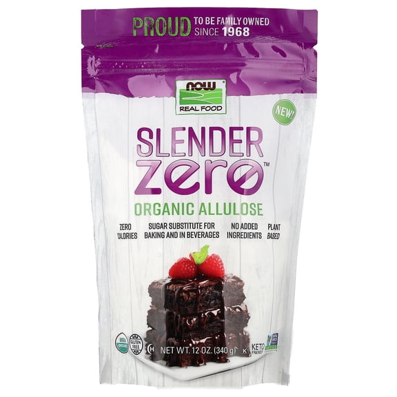 Now Foods Slender Zero Organic Allulose 12 oz Powder