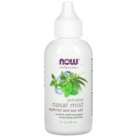 Now Foods Solutions, Activated Nasal Mist, 2 fl oz (59 ml)