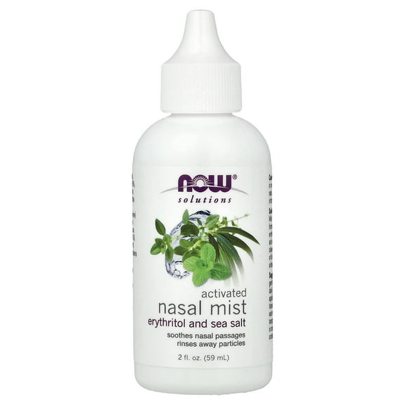 Now Foods Solutions, Activated Nasal Mist, 2 fl oz (59 ml)