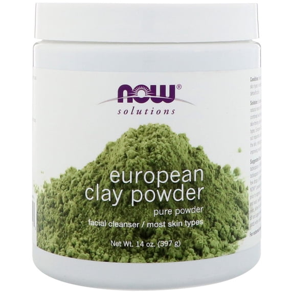 Now Foods Solutions European Clay Powder 14 oz Powder