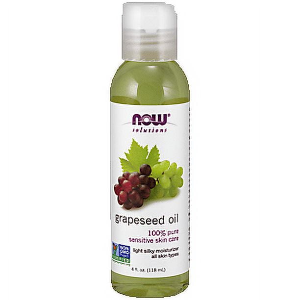 Now Foods Solutions, Grapeseed Oil, 4 fl oz (118 ml)