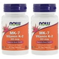 thumbnail image 1 of Now Foods Vitamin K-2 (MK7) 100 mcg 60 Veg Capsules - 2 Packs, 1 of 2