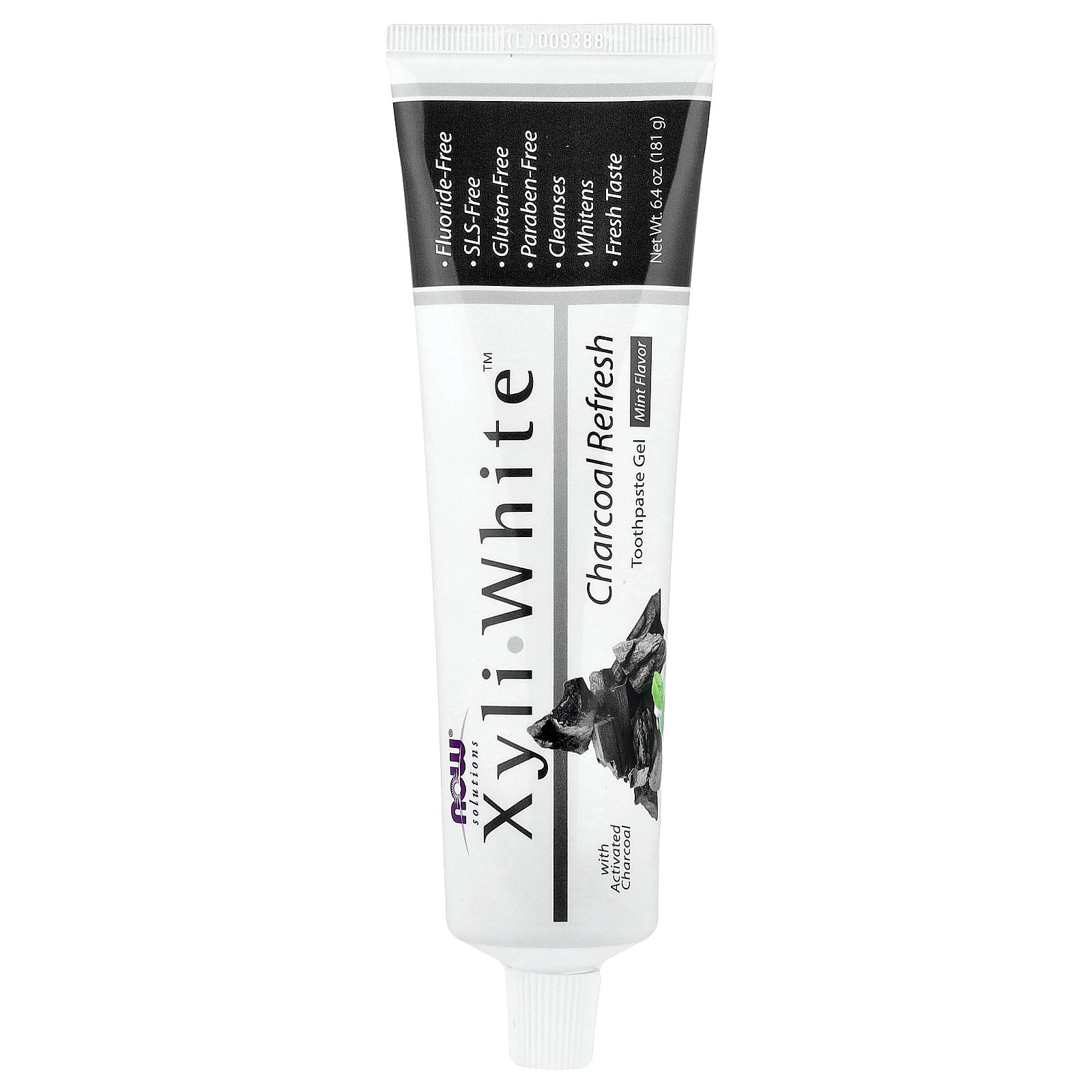 NOW Foods Solutions, XyliWhite™, Charcoal Refresh, Toothpaste Gel