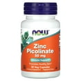 thumbnail image 1 of NOW Foods Zinc Picolinate, 50 mg, 30 Veg Capsules, 1 of 4