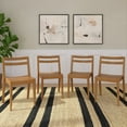 thumbnail image 1 of Now Furniture Dining Room Chairs Set of 4, Solid Wood Modern Kitchen Chair, 1 of 7