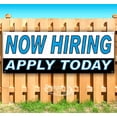 thumbnail image 1 of Now Hiring Apply Today 13 oz Vinyl Banner With Metal Grommets, 1 of 4