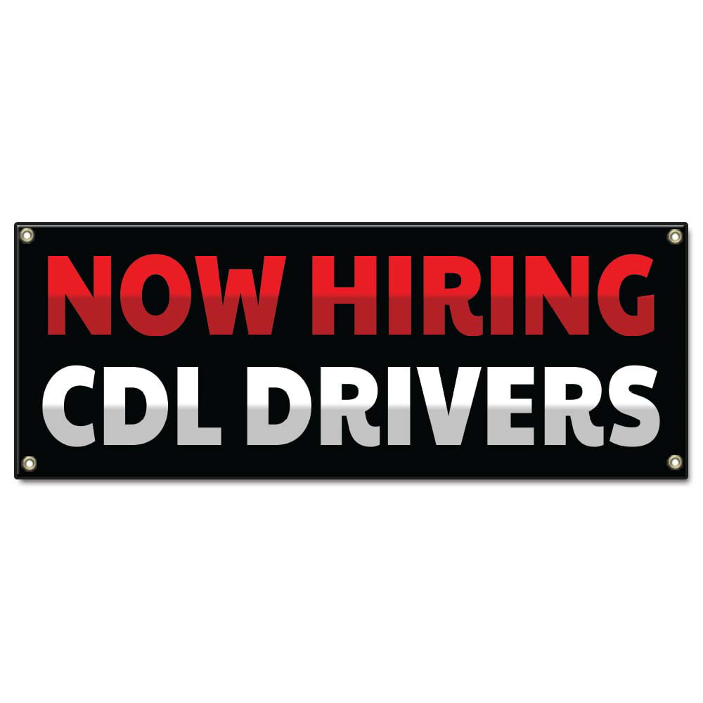Now Hiring CDL Drivers 24