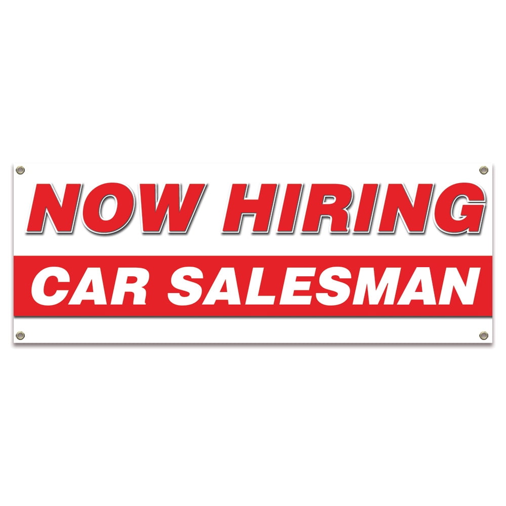 Now Hiring Car Detailers 36" X 96" Banner Apply Inside Employment
