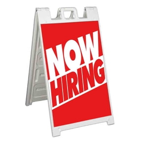 Now Hiring Sign