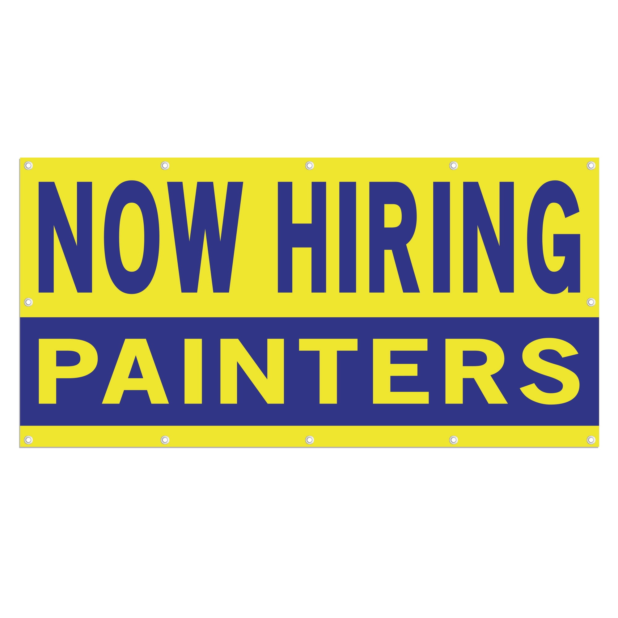 Now Hiring Painters 13 oz Heavy Duty Vinyl Banner Painter Jobs ...