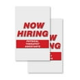 thumbnail image 1 of Now Hiring Physical Therapist Assistants (2-PACK) 24" x 36" Vinyl Decals | Sign Insert Peel & Stick Decals Stickers Window Signs, 1 of 2