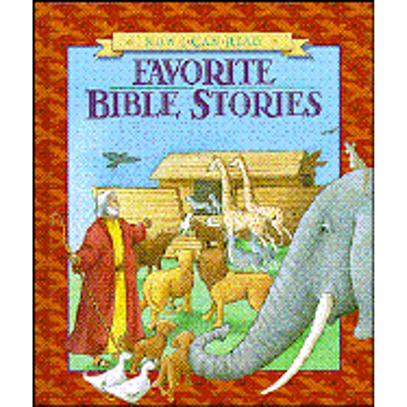 Now I Can Read Favorite Bible Stories (Hardcover) by Thomas Nelson Publishers, Rhona Pipe, Halcyon Backhouse