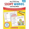 thumbnail image 1 of Pre-Owned Now I Know My Sight Words Learning Mats, Grades K-2 (Paperback) 0545397022 9780545397025, 1 of 1