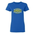 thumbnail image 1 of Now If You'll Excuse Me Sarcastic Novelty Gift Idea Adult Humor Funny Women's Casual Tees, 1 of 3