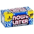 thumbnail image 1 of Now&Later, Changemakers Bars Blue Raspberry - 25C, Count 24 (6Pcs) - Sugar Candy / Grab Varieties & Flavors, 1 of 6