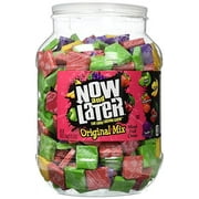 Now & Later Original Assorted Taffy Chews Bag, 60 oz