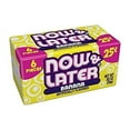 Now & Later Original Taffy Chews Candy, Banana, 0.93 Ounce Bar, Pack of