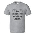 thumbnail image 1 of Now May The Lord Of Peace Himself Give You Peace At All Times Tee Novelty Christian Motivational T Shirt, 1 of 1