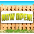 thumbnail image 1 of Now Open 13 oz Vinyl Banner With Metal Grommets, 1 of 4