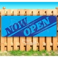 thumbnail image 1 of Now Open 13 oz Vinyl Banner With Metal Grommets, 1 of 4